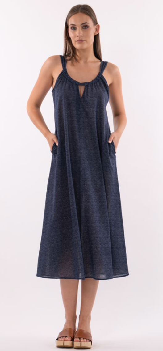 Indigo Dress – liliesandlace.co