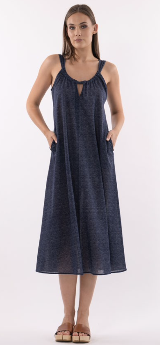 Indigo Dress – liliesandlace.co