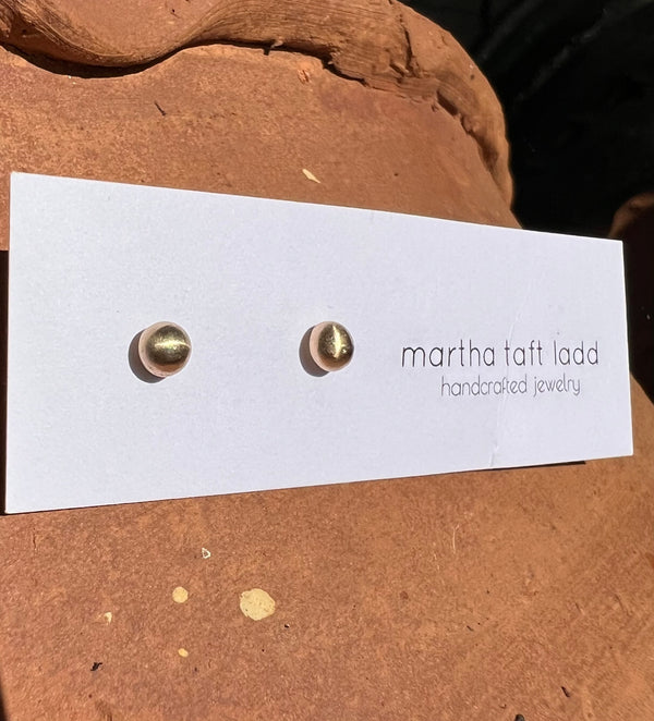 Gold Brush Studs