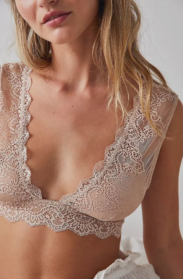 So Fine Lace Tank Bralette