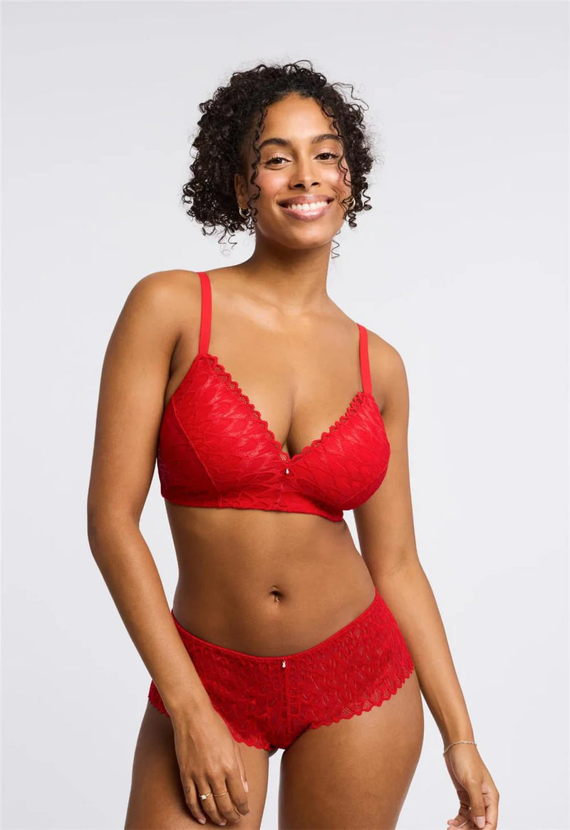 Lacy Wire-Free Bra