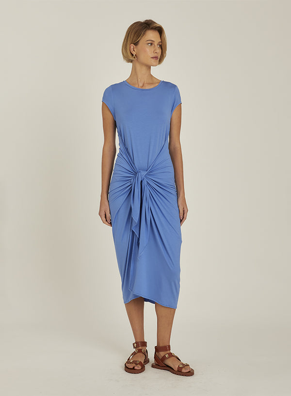 Pareo Tie Waist Modal Cover Up Dress