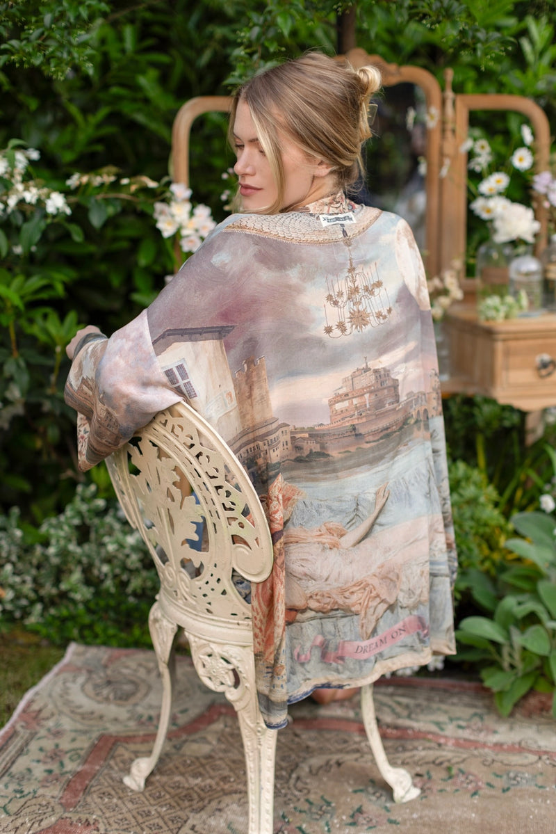 Imaginarium Bamboo Bohemian Kimono Cardigan