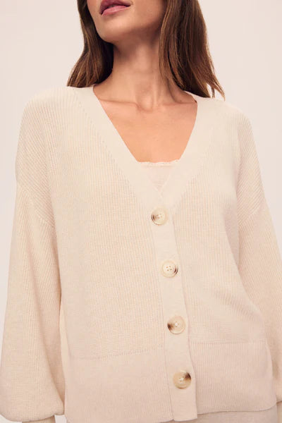 Fine Gauge Sweater Cardigan