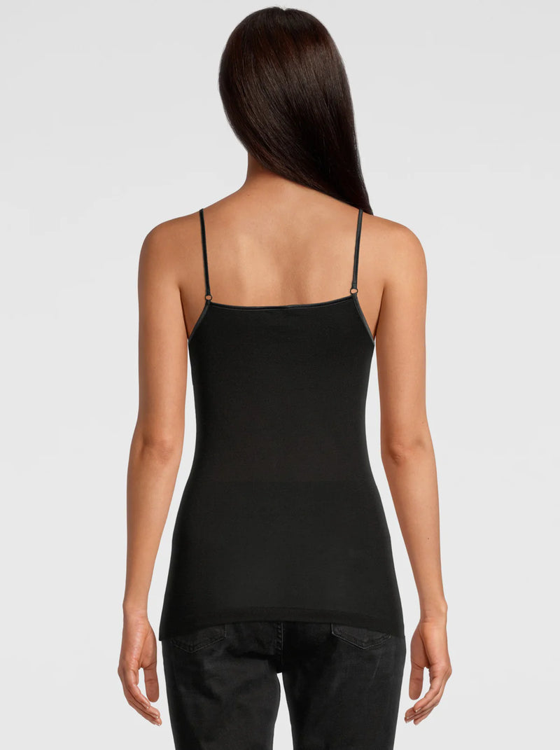 Cotton Scoop Neck Spaghetti Cami