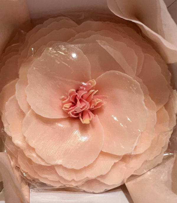 Be Held Soap Flower