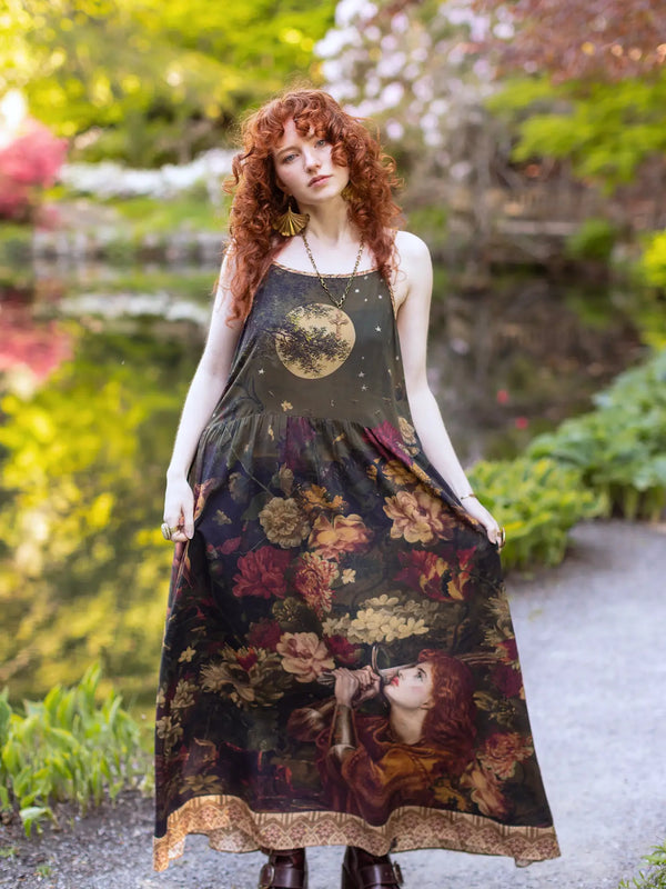 The Messenger Long Maxi Slip Dress