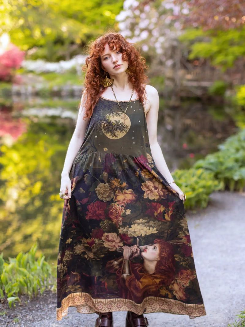 The Messenger Long Maxi Slip Dress