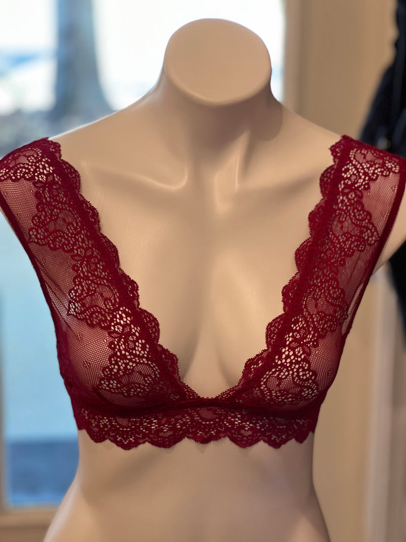 So Fine Lace Tank Bralette