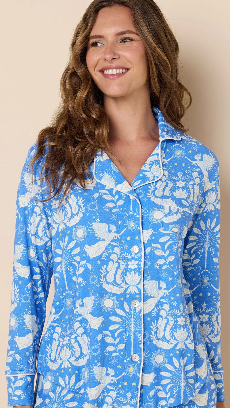 Angels Among Us Pima Knit Long Slv PJ Set