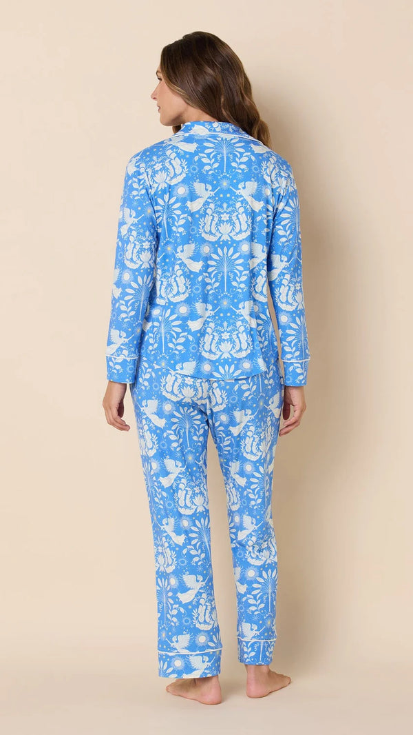 Angels Among Us Pima Knit Long Slv PJ Set
