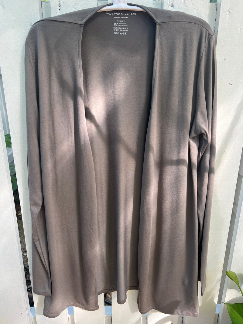 Soft Touch Open Cardigan