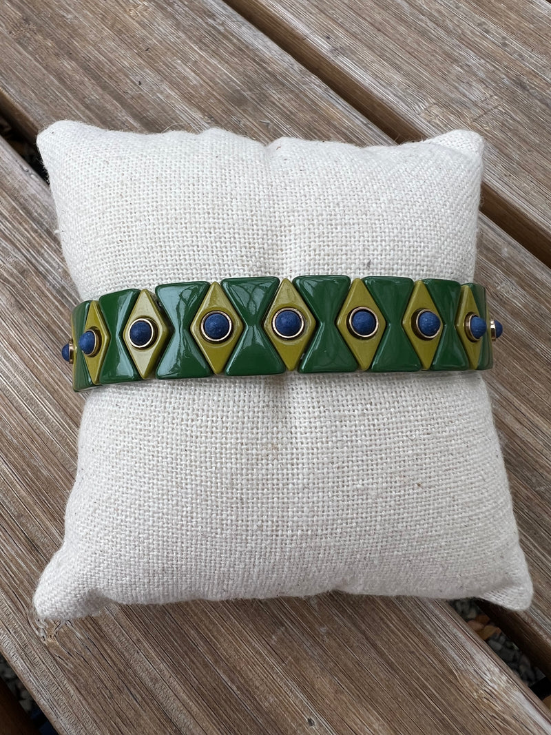 Stretchy Geometric Bracelet