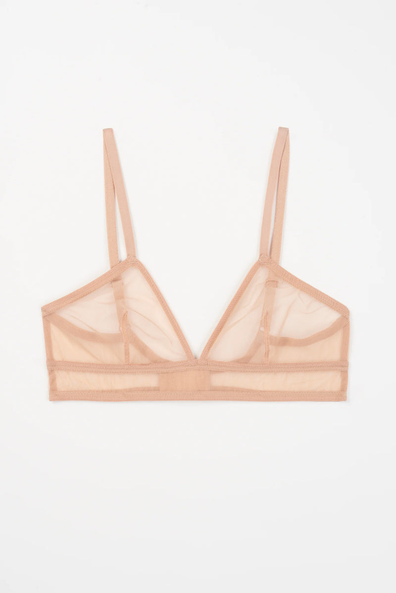 Bare Minimal Soft Triangle Bra
