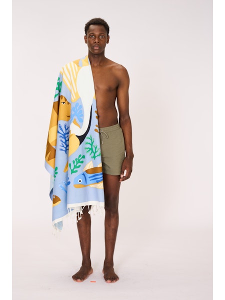 Fouta 100 - Splash Pastel