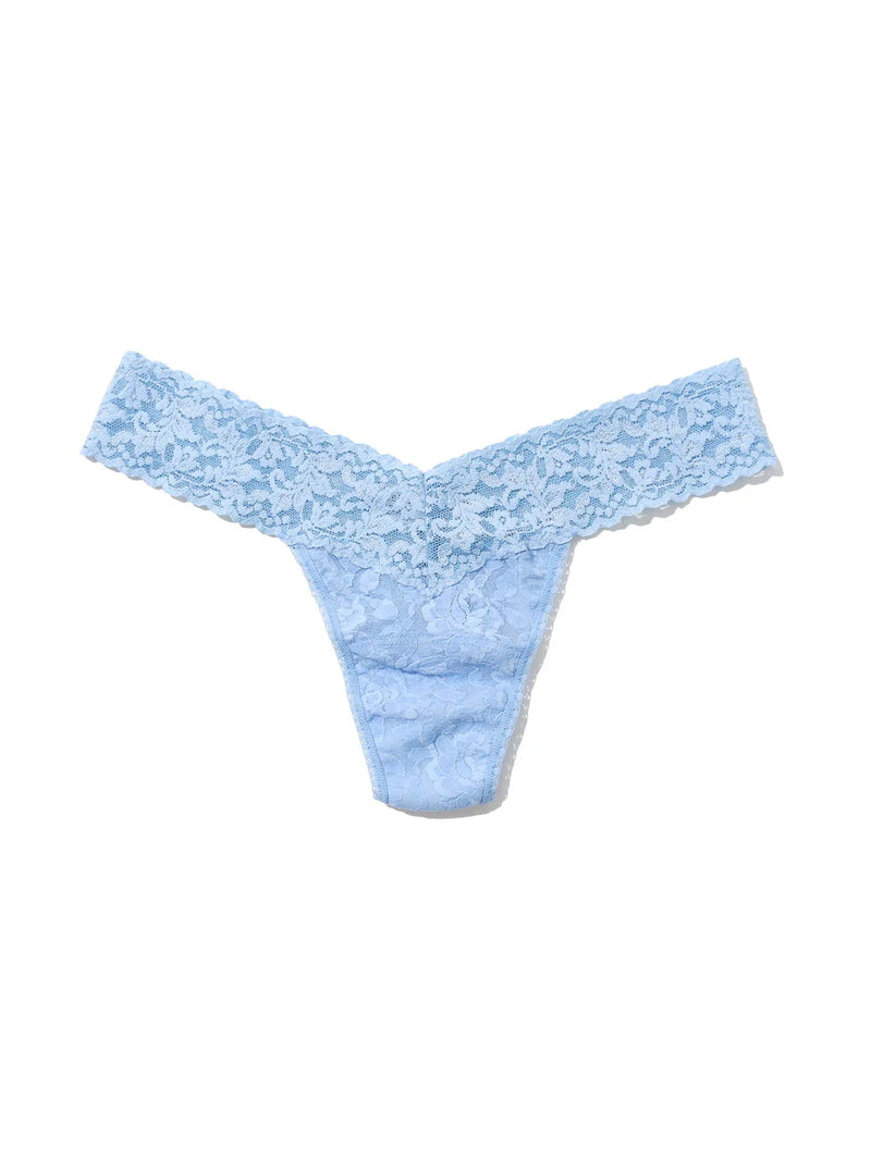 Signature Lace Low Rise Thong