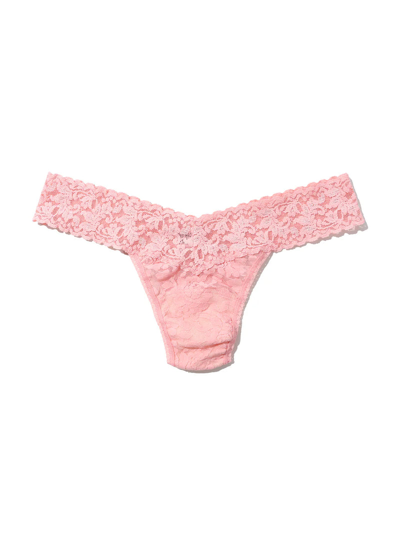 Signature Lace Low Rise Thong