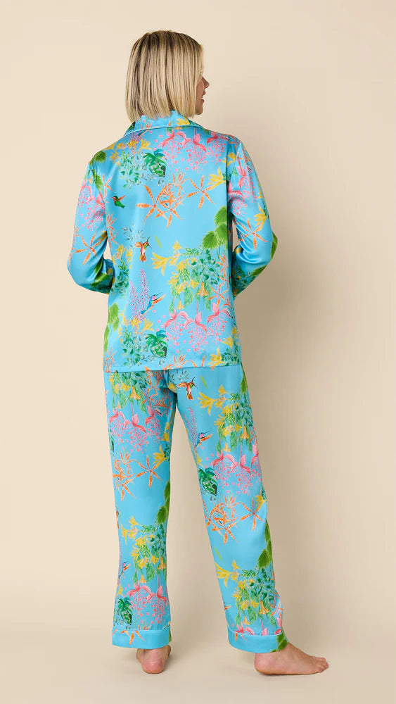 Hummingbird Silk Pajamas