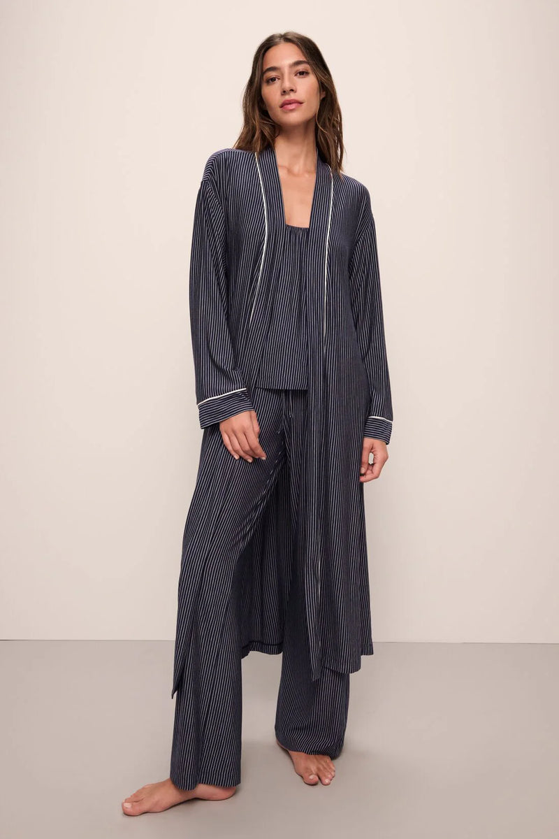 Gisele Printed Tencel Modal Long Robe