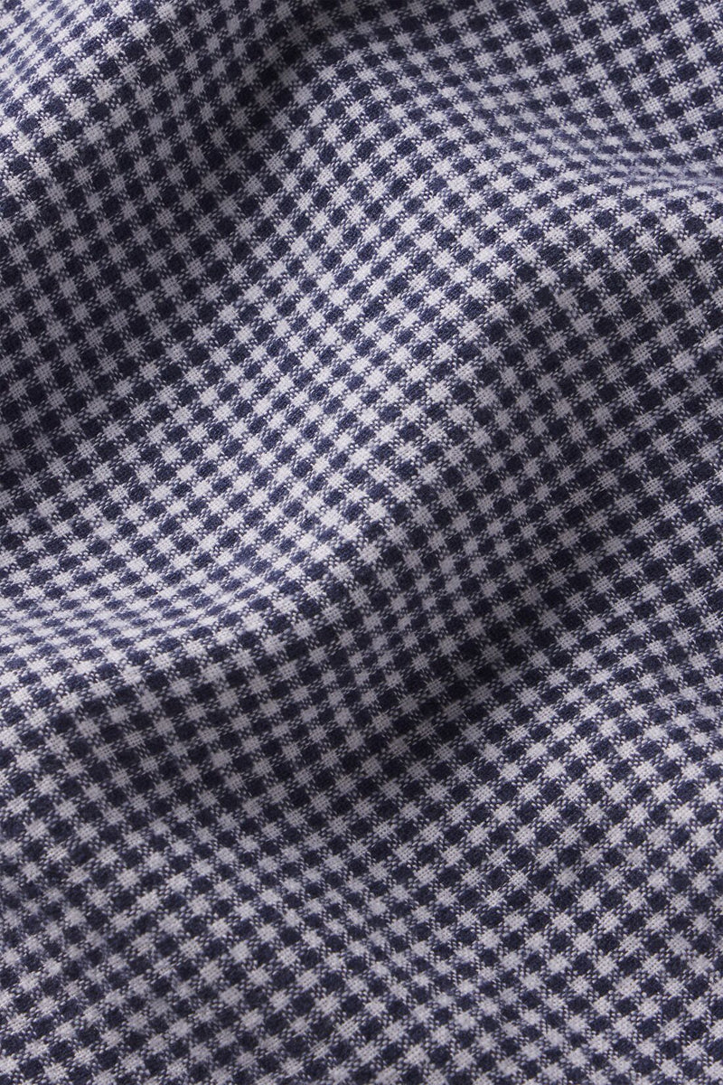 Linen Blend Relaxed Short Gingham