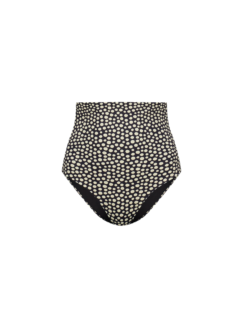 Mia - High-waisted bikini bottom - East hampton