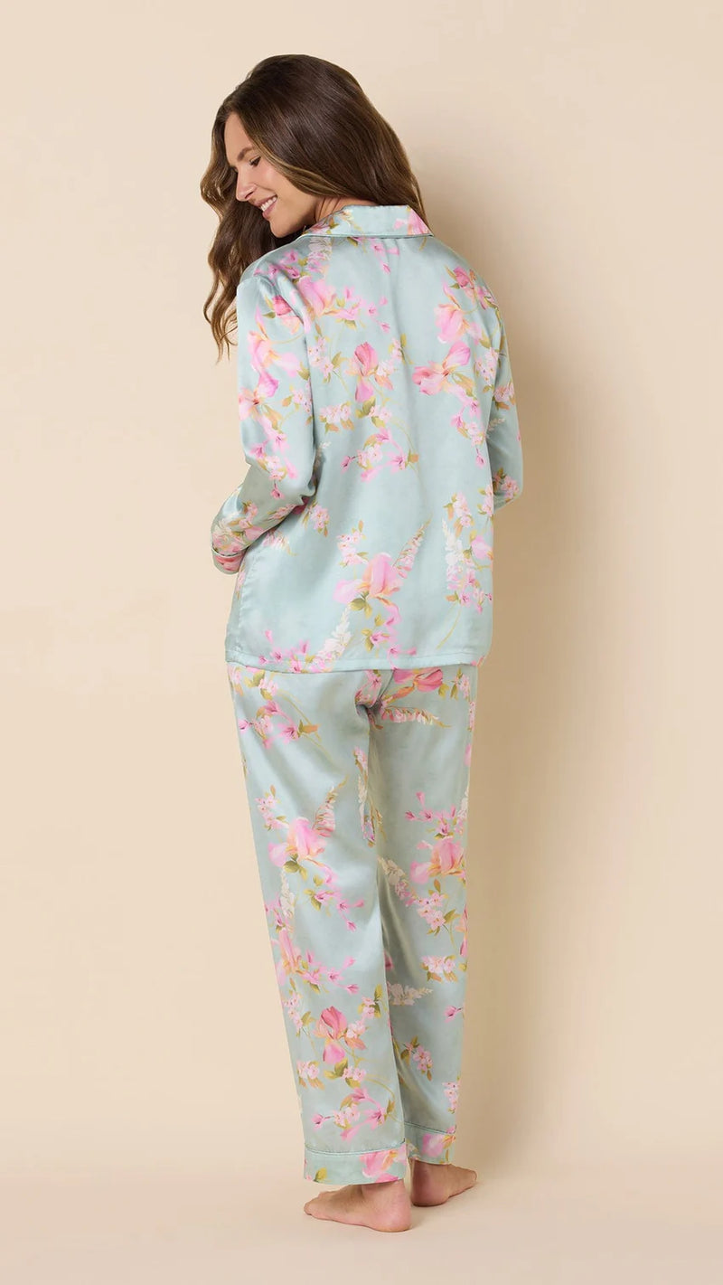 Moonlit Garden Silk Pajama