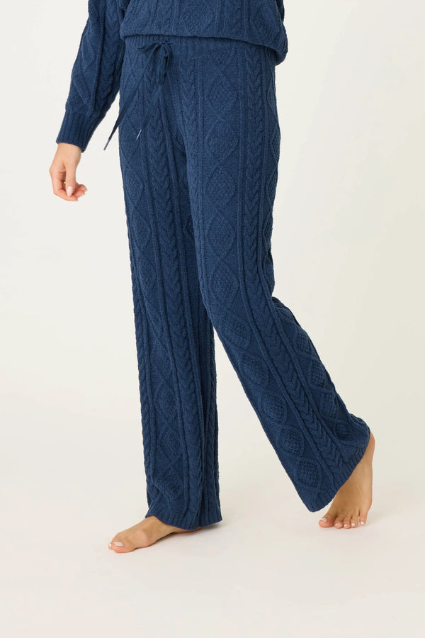 Chenille Cozy Cable Lounge Pant