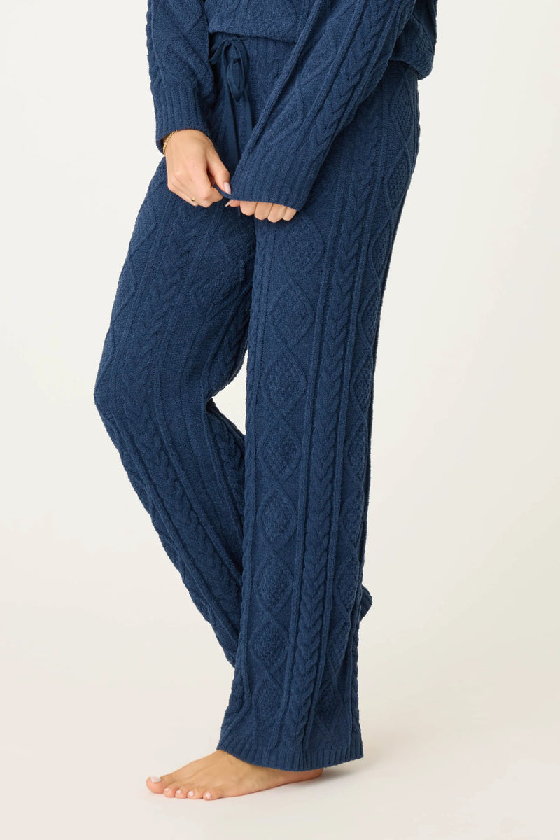 Chenille Cozy Cable Lounge Pant