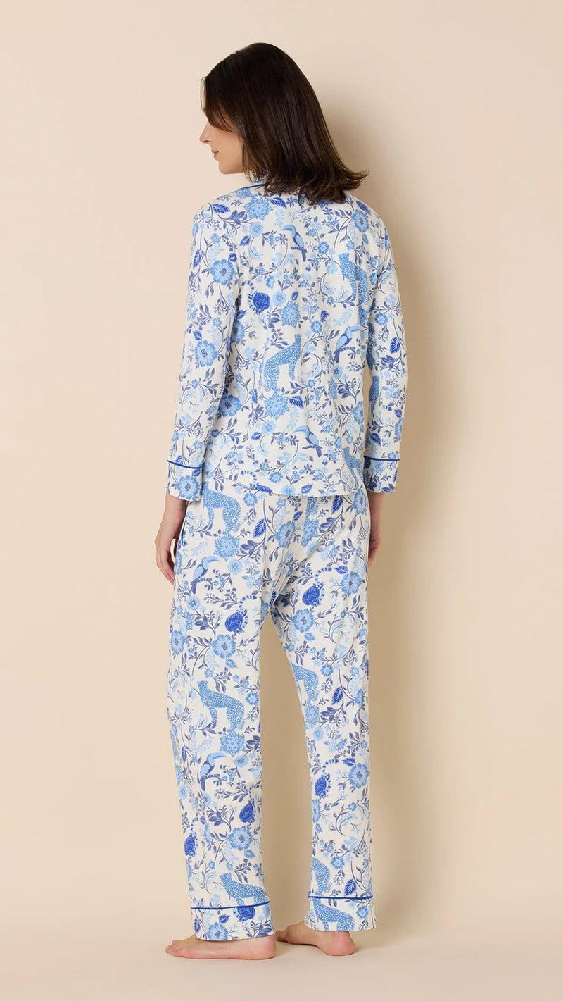 Savannah Soirée Pima Knit Long-Sleeved Pajama