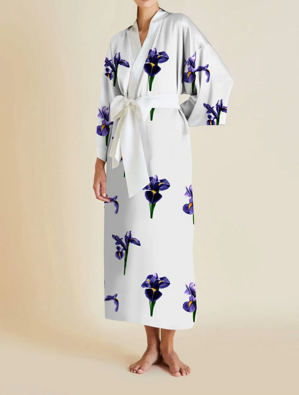 Fleur-de-lis Queen Kimono Robe