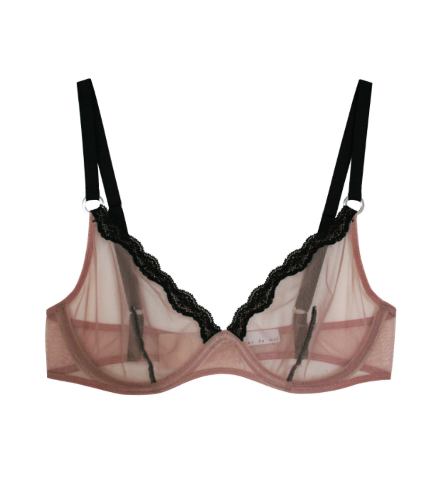 Sheer Tulle Demi Bra