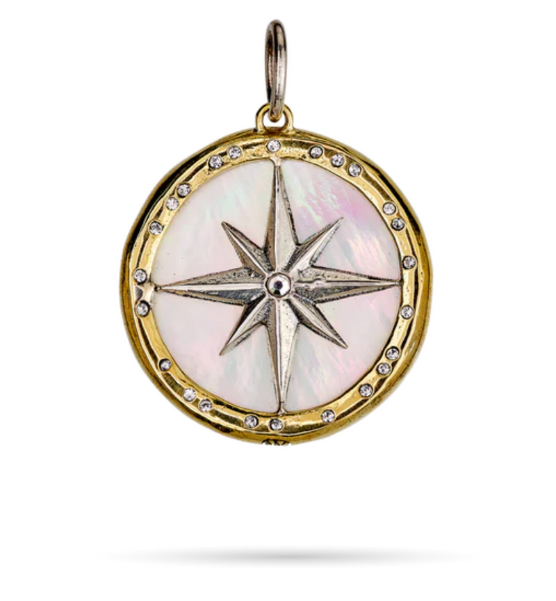 Rose of the Winds Compass Pendant