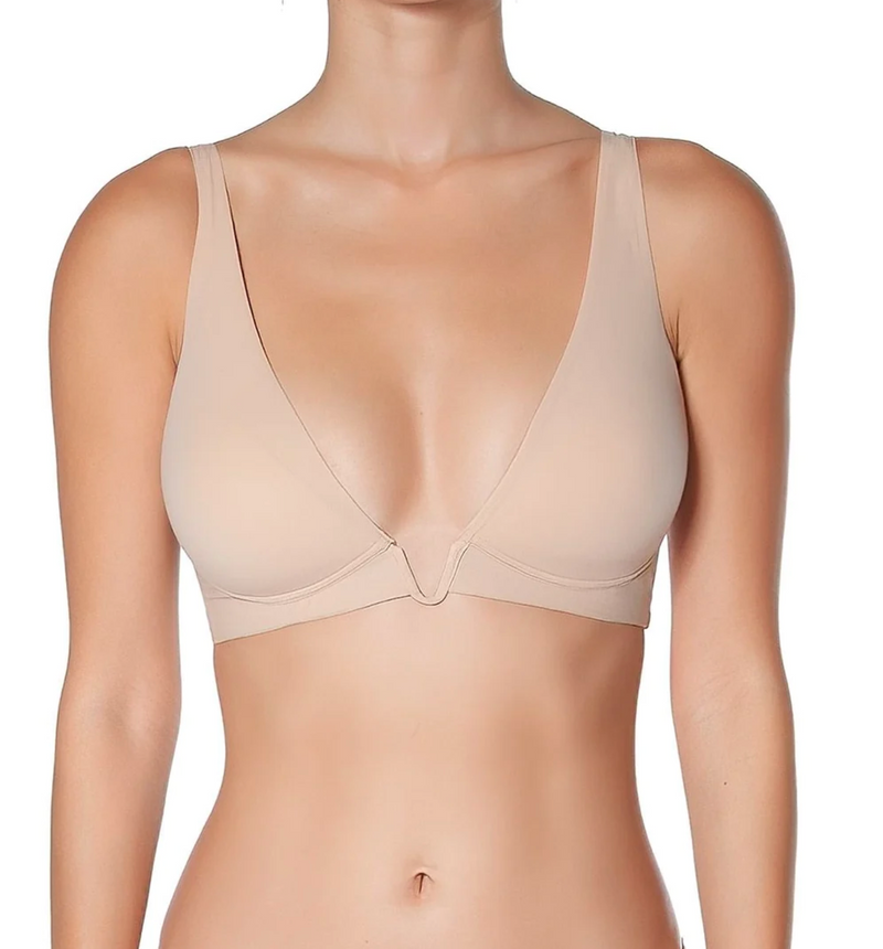 Wireless Bra with Ultralight Cup Plunge