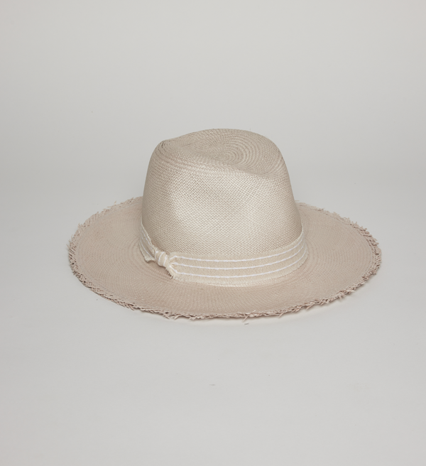 Lucy Fringed Panama Hat