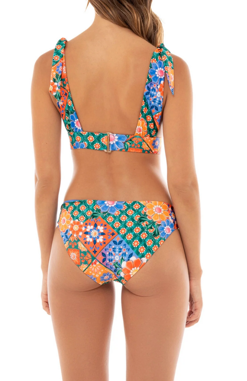 Laurie Tile Swim Top