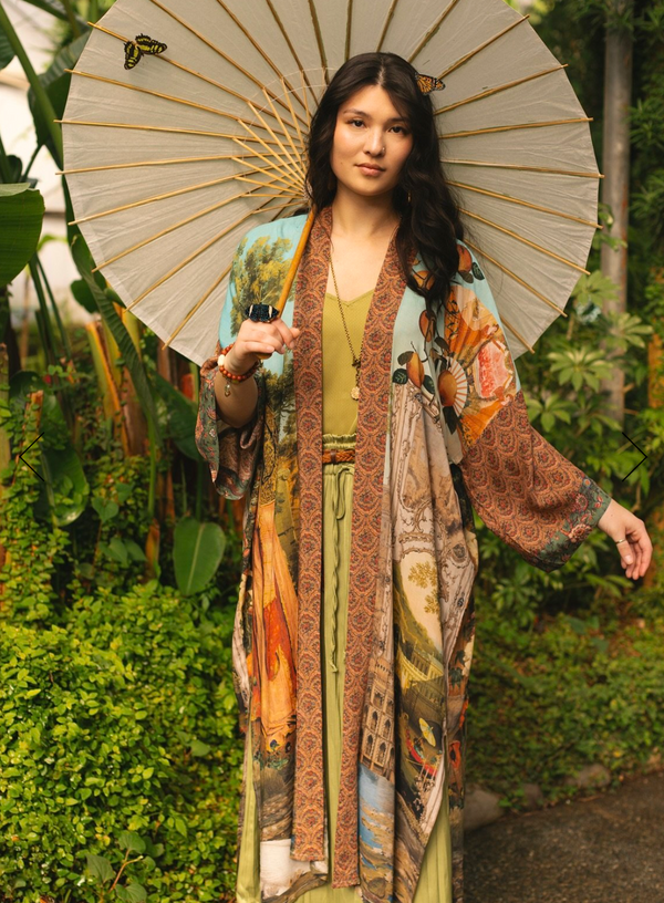 Secret Garden Long Duster