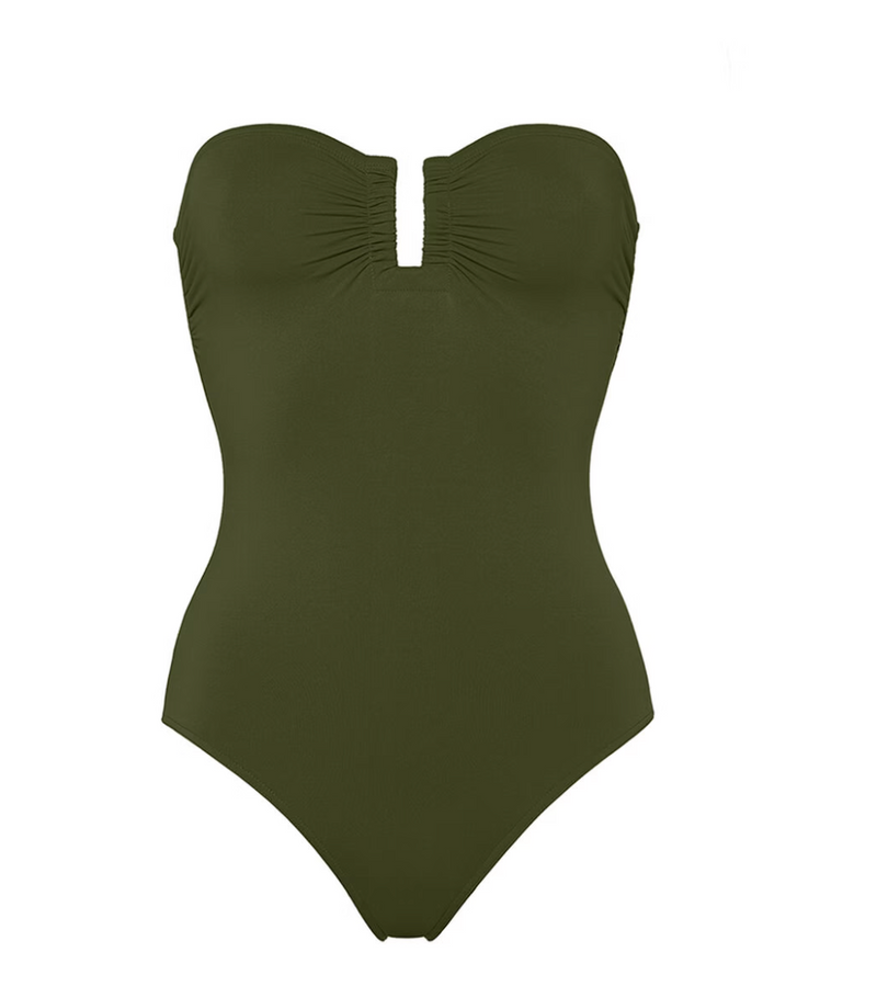 Cassiopee One Piece Suit Vert Mousse