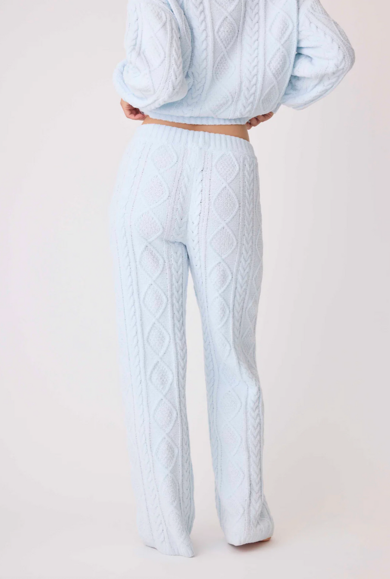 Chenille Cozy Cable Lounge Pant