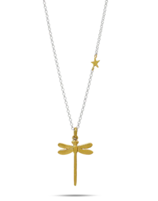 Beyond All Bounds Dragonfly Necklace