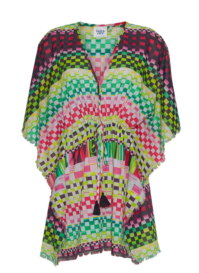 Tropical Geo Open Caftan