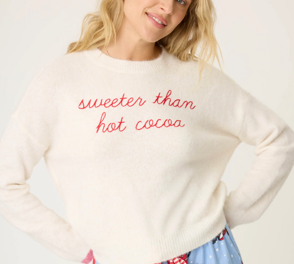 Sweeter Than Cocoa Snuggle Sweater