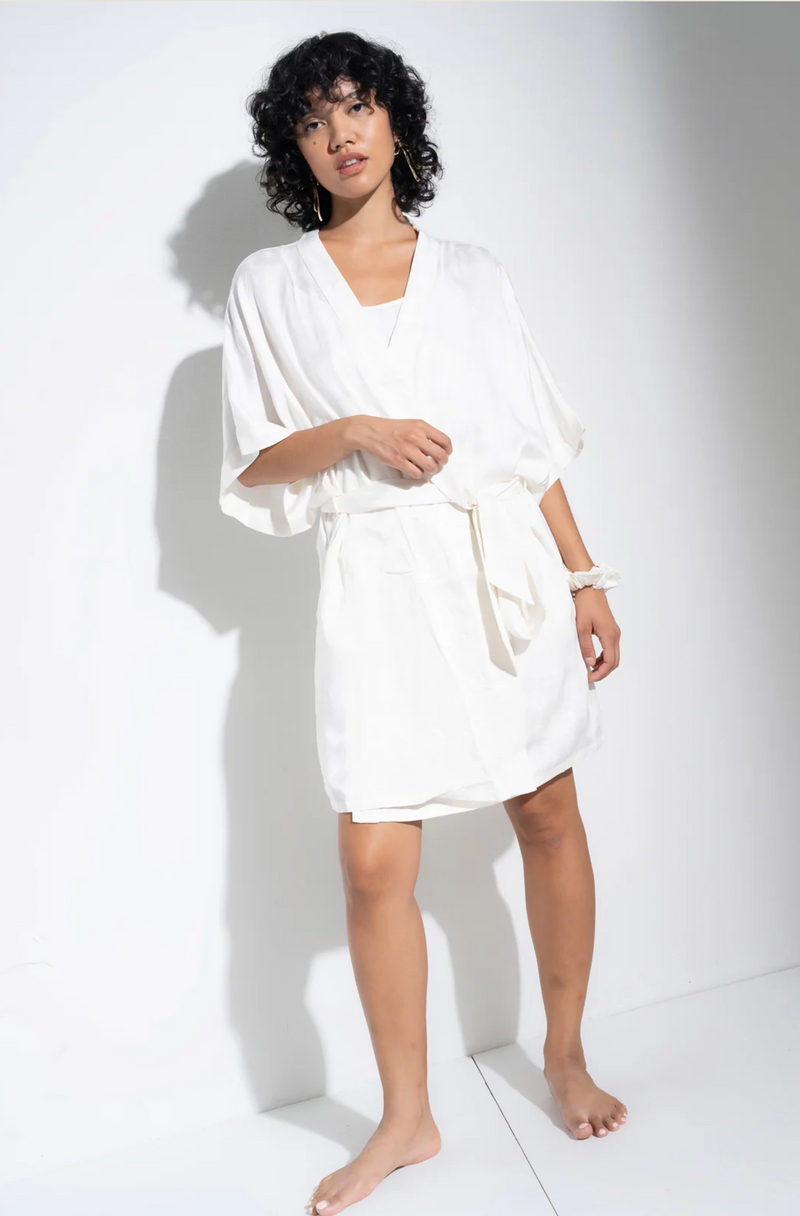 Short Zig Zag Robe