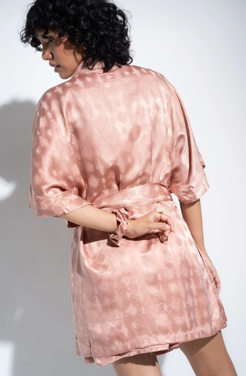 Short Zig Zag Robe