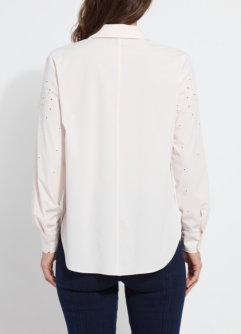 Zelie Eyelet Embroidered Shirt