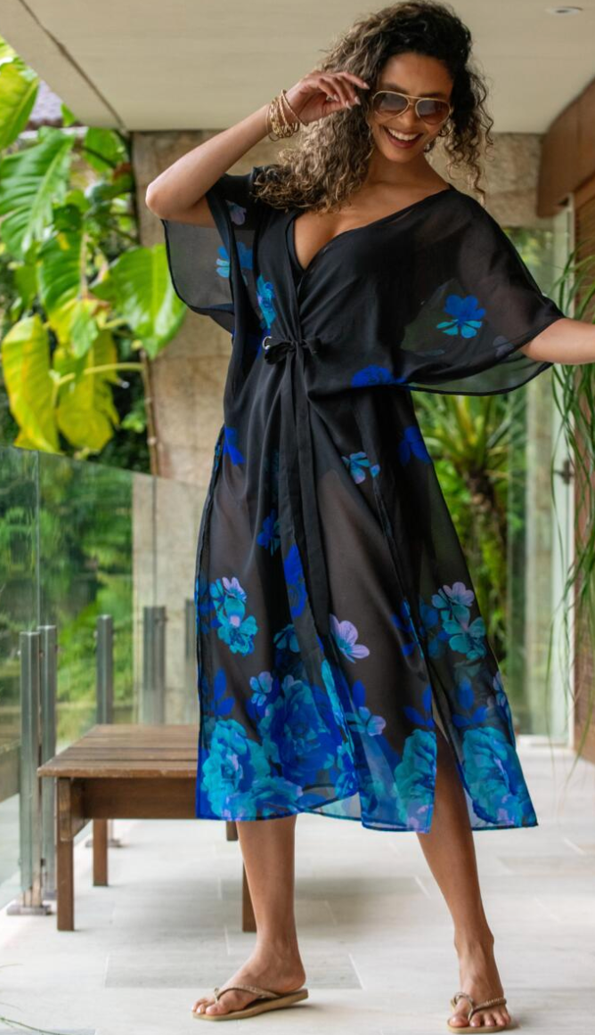 Luxe Maxi Chiffon Kimono