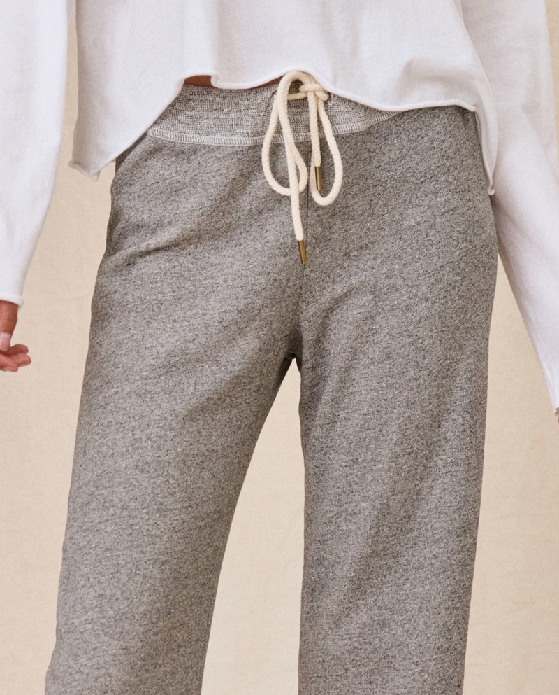 The Wide Leg Cropped Sweatpant