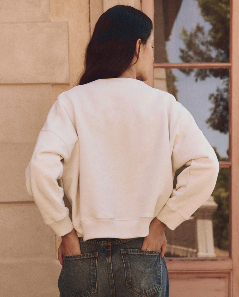 The Floral Applique Sweatshirt