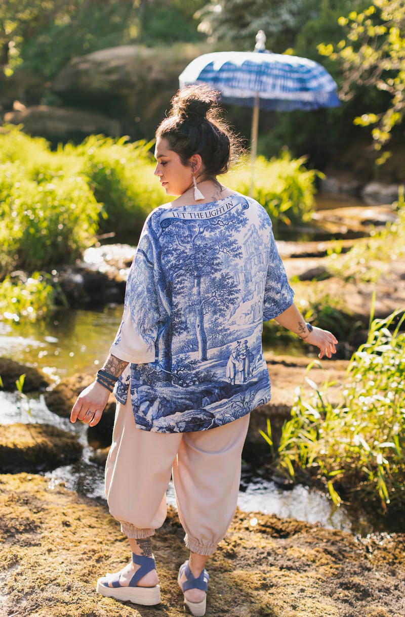 Let the Light in Luxe Tee Tunic Shirt