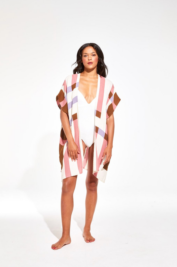 Dylan Bolero Terracotta Kimono