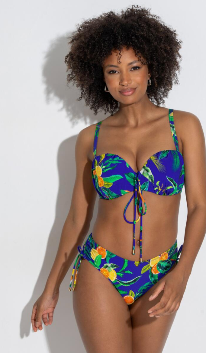 Santa Cruz Strapless Bikini Top